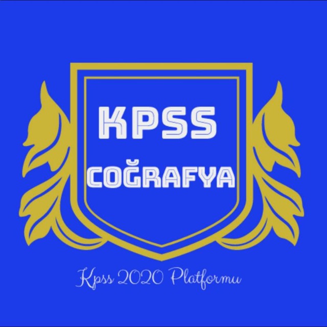 KPSS COĞRAFYA GRUBU